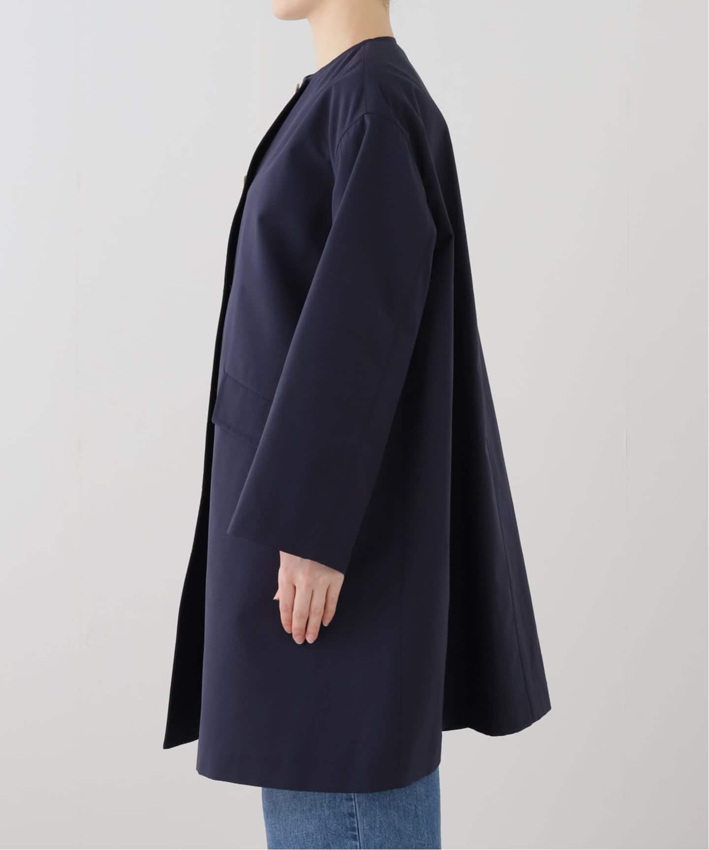 TRADITIONAL WEATHERWEAR LINTON NO COLLAR（ノーカラーコート
