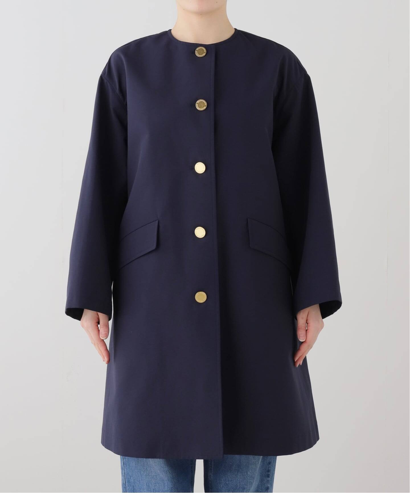TRADITIONAL WEATHERWEAR LINTON NO COLLAR（ノーカラーコート