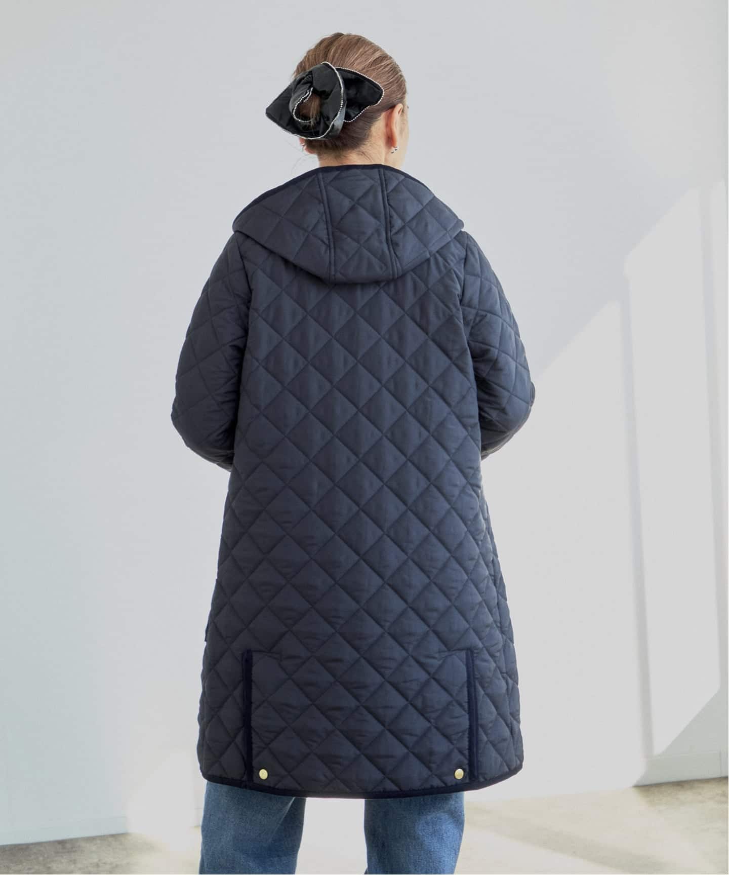 Traditional Weatherwear ARKLEY LONG HOOD（中綿・キルティング