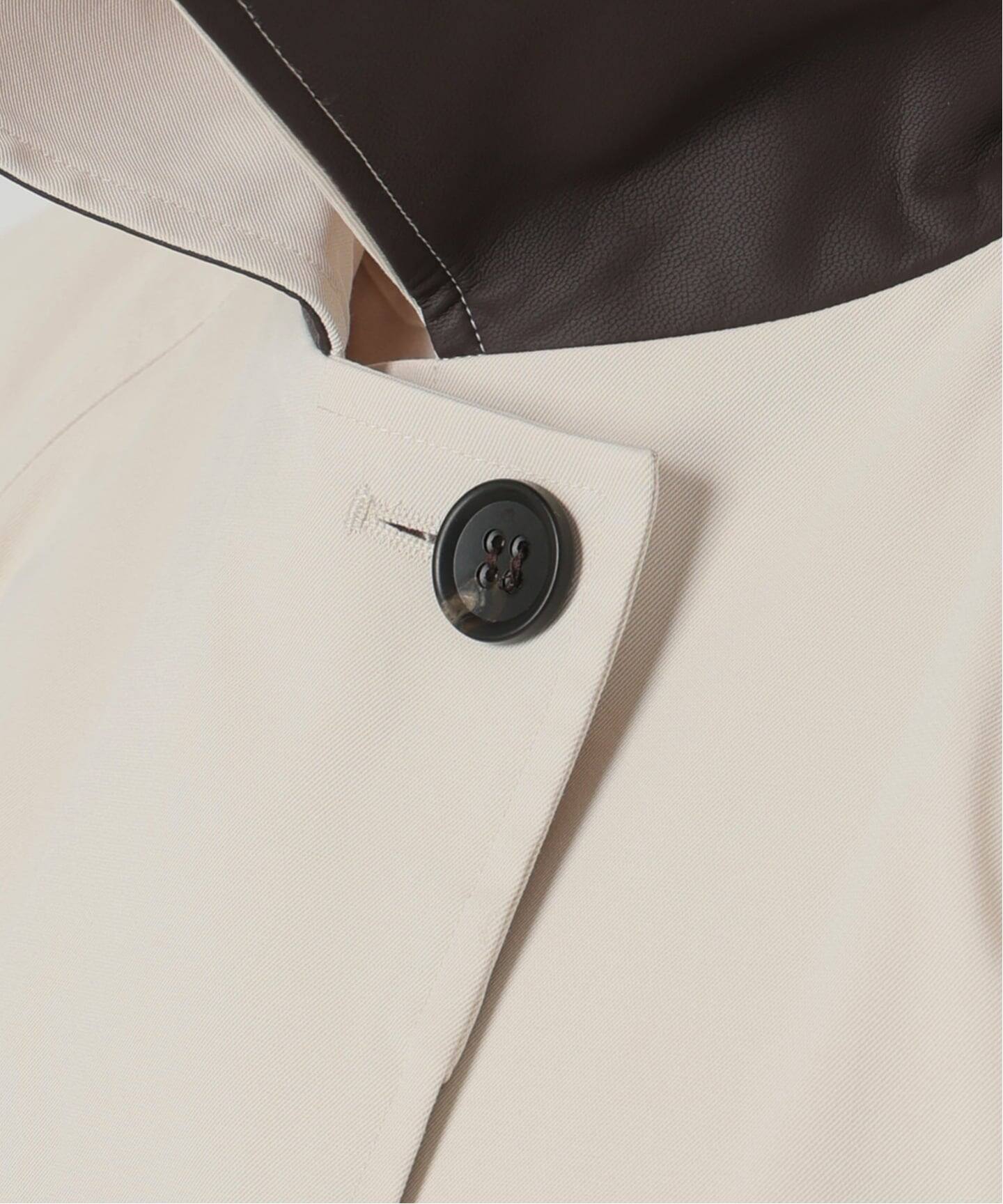 予約》ステンカラーライトコート（ステンカラーコート）｜La Totalite