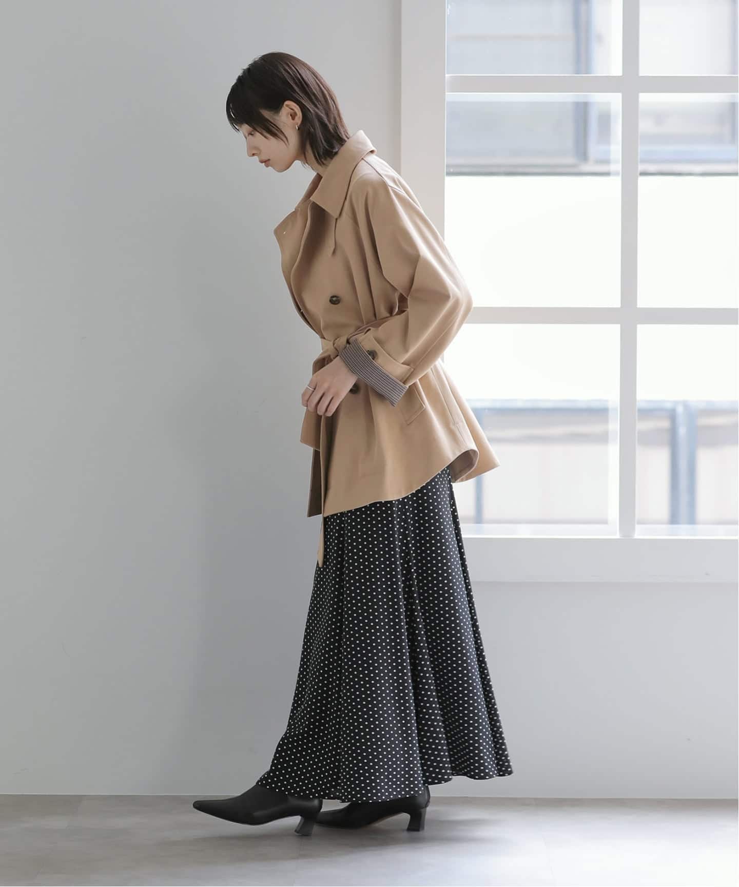 【2/11削除予定】 La Totaliteコート サイズ36 /2025AW 予約》ミドルトレンチコート（トレンチコート）｜La Totalite（ラ
