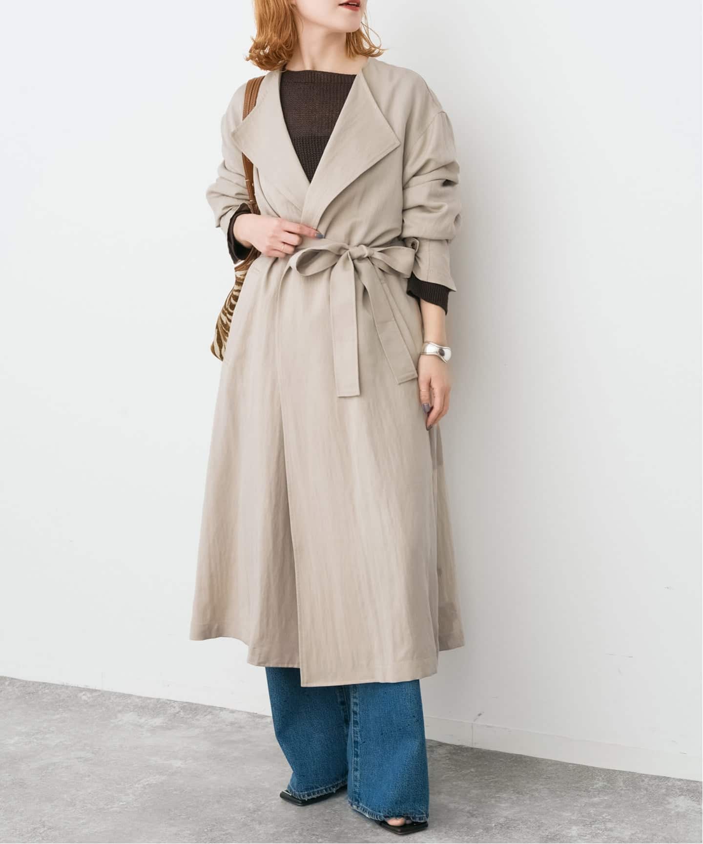 ノーカラーコート（ノーカラーコート）｜Spick & Span（スピック