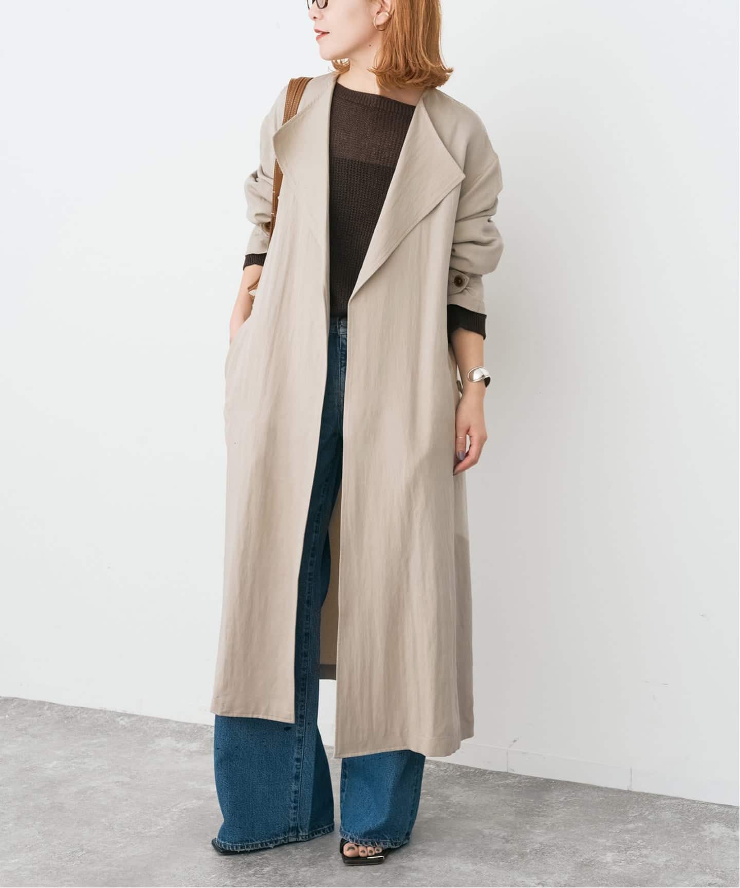 ノーカラーコート（ノーカラーコート）｜Spick and Span（スピック