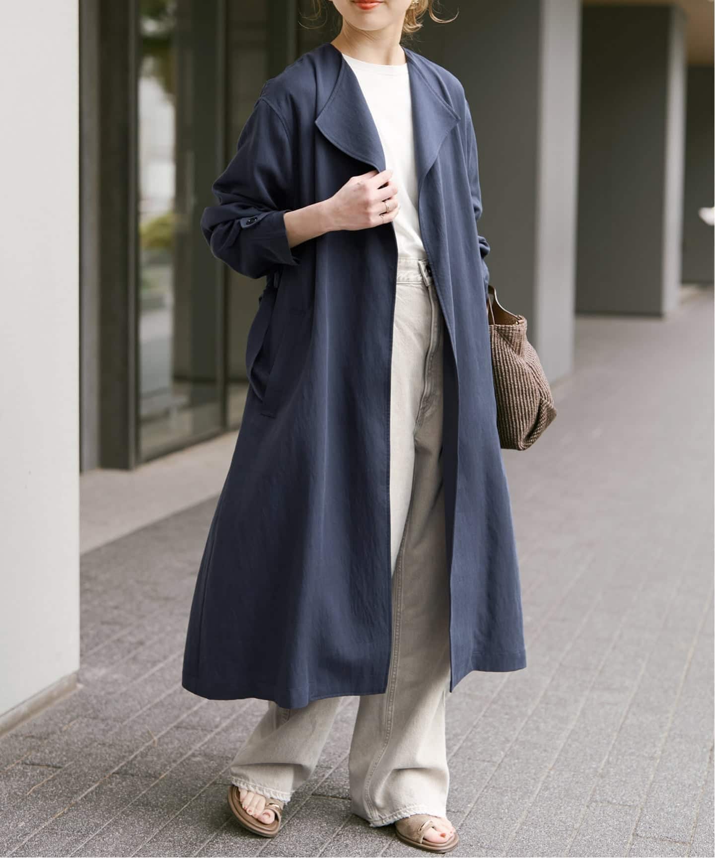 ノーカラーコート（ノーカラーコート）｜Spick & Span（スピック