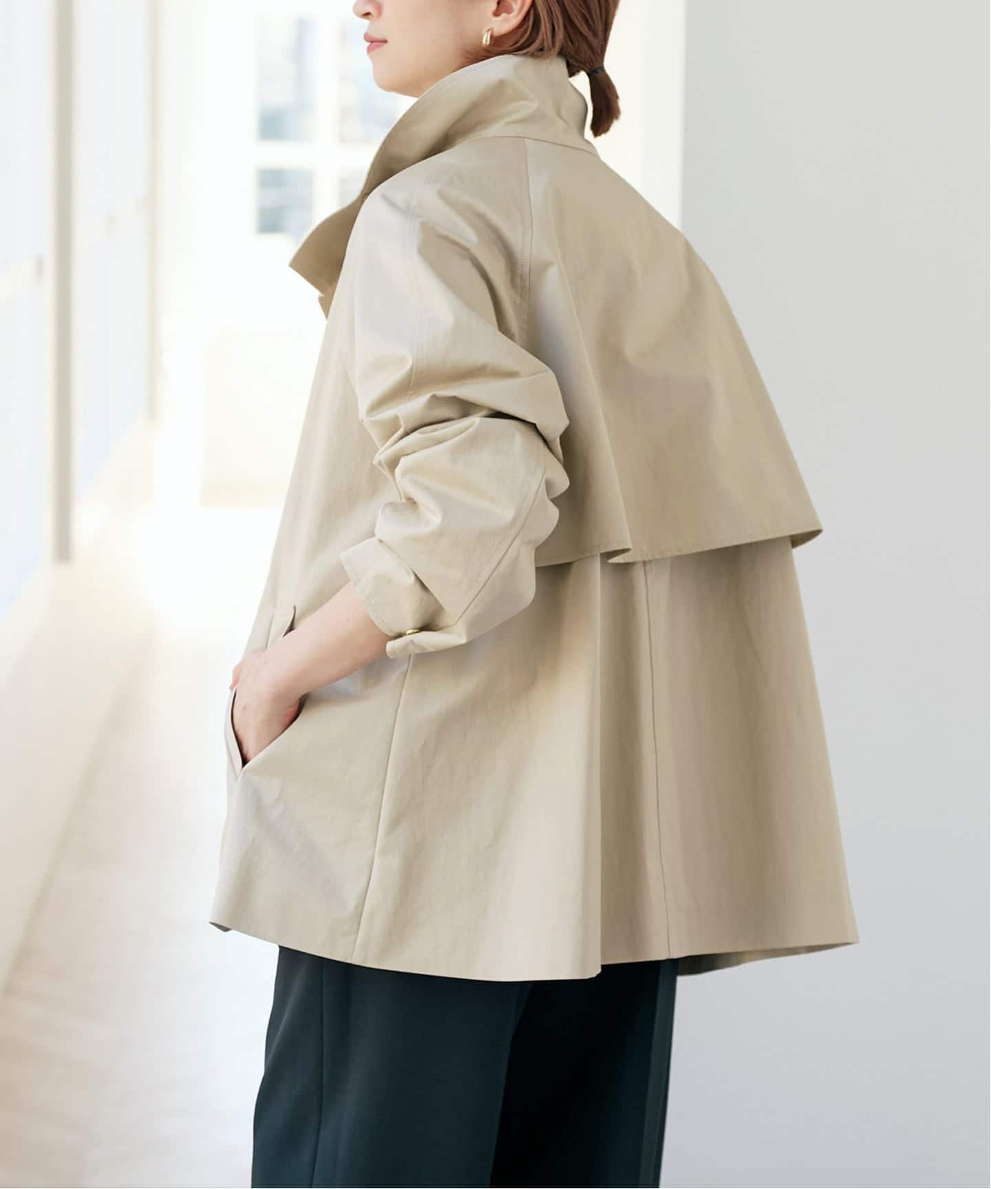 CO/PAスタンドカラーショートコート（その他ブルゾン／アウター