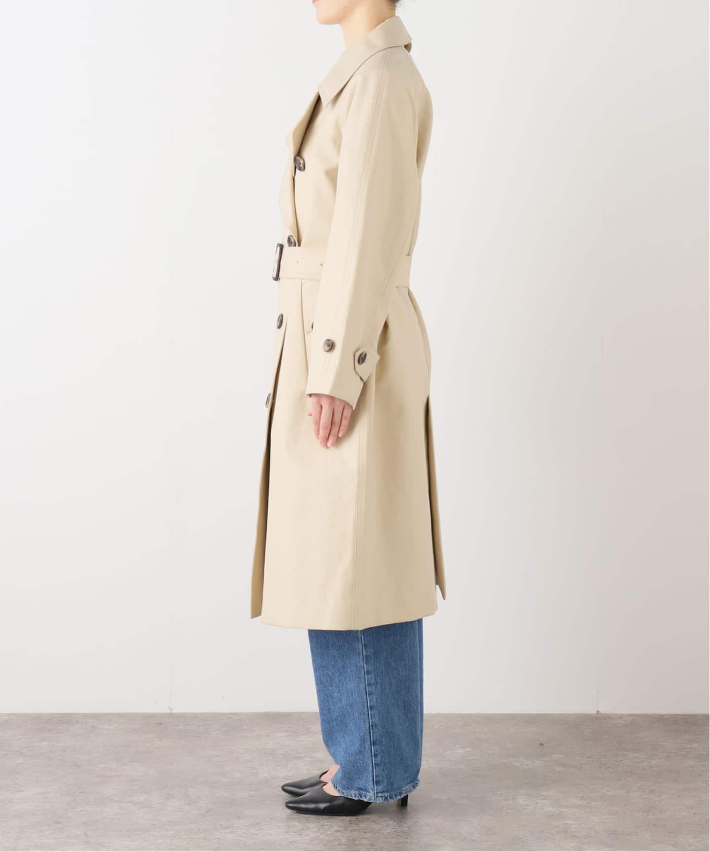 Spick & Span ベージュ トレンチコート Spick and Span スピックスパン ライナー付トレンチコート ベージュ