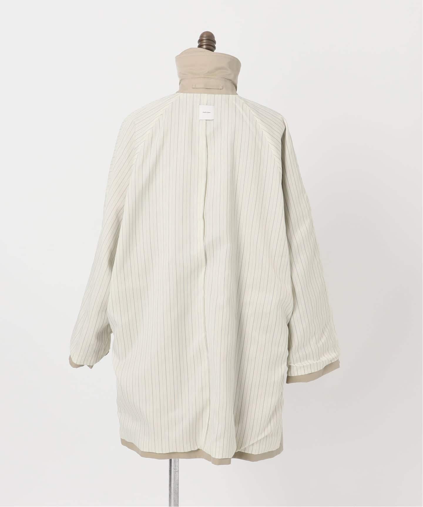 T/Cギャバステンカラーハーフコート（ステンカラーコート）｜Spick and