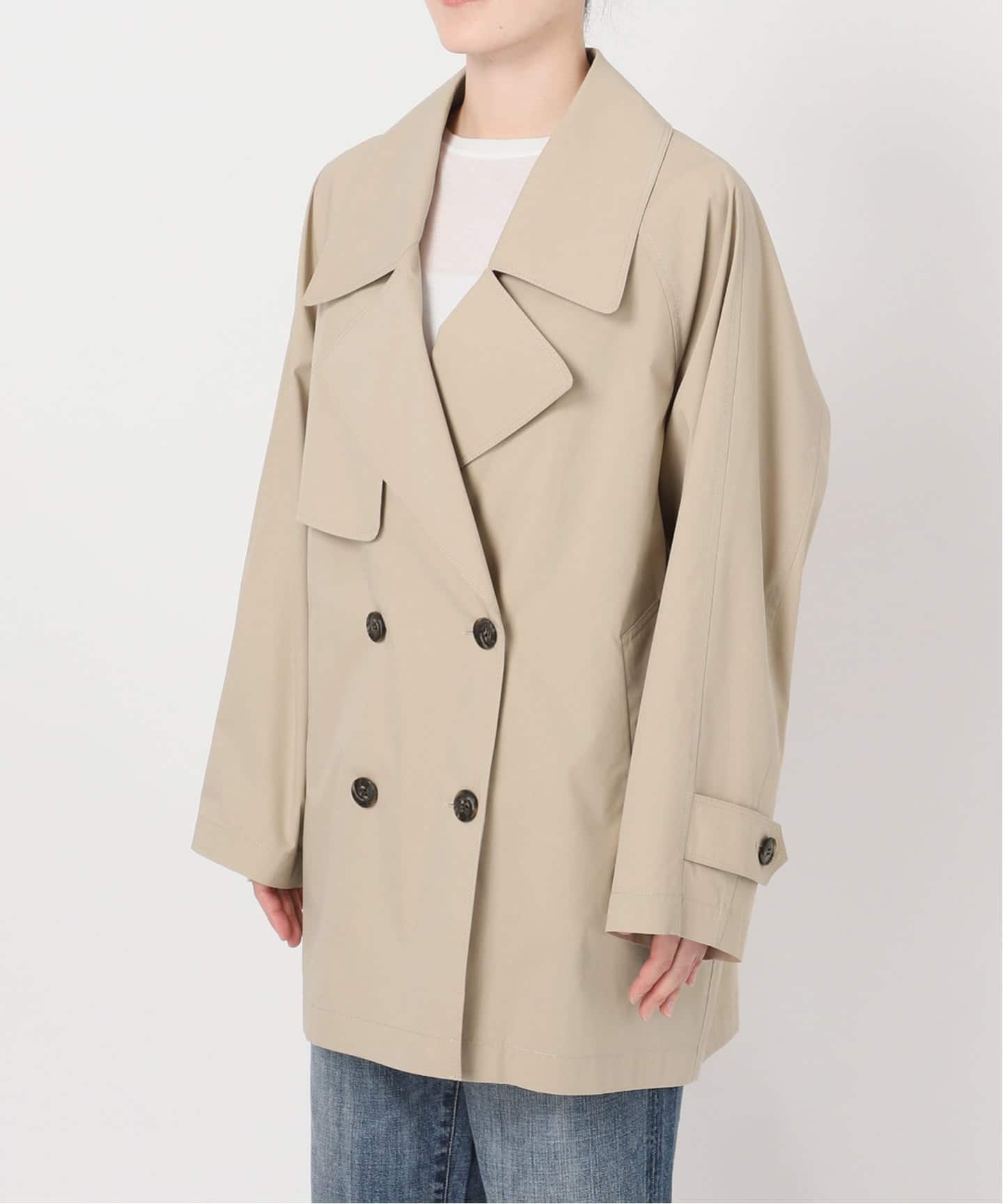 新色有り / 追加予約》C/Pミドル丈トレンチコート（トレンチコート