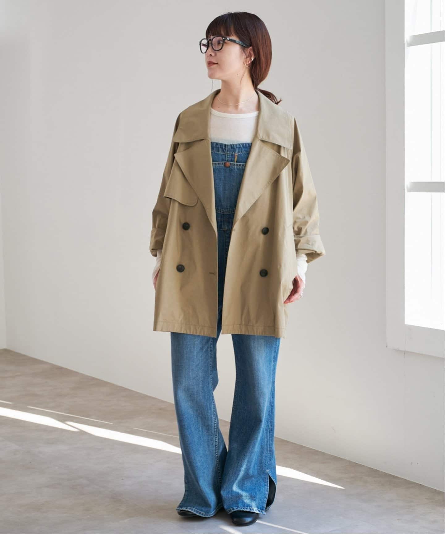 追加2》C/Pミドル丈トレンチコート（トレンチコート）｜Spick and Span