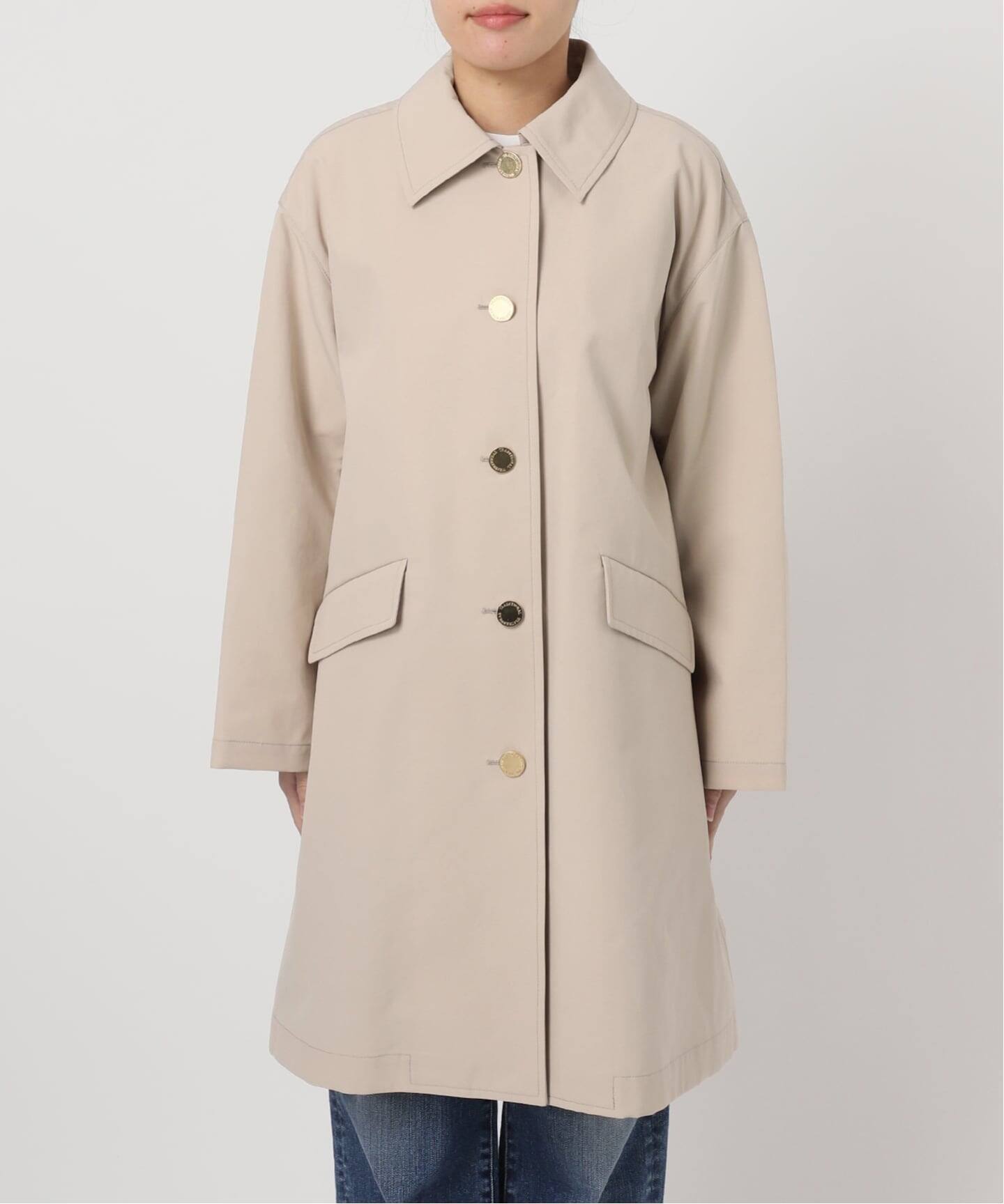 【最終価格】Spick and Spanトラディショナルウェザーウェア　リントン TRADITIONAL WEATHERWEAR 別注LINTON *（ステンカラーコート）｜Spick