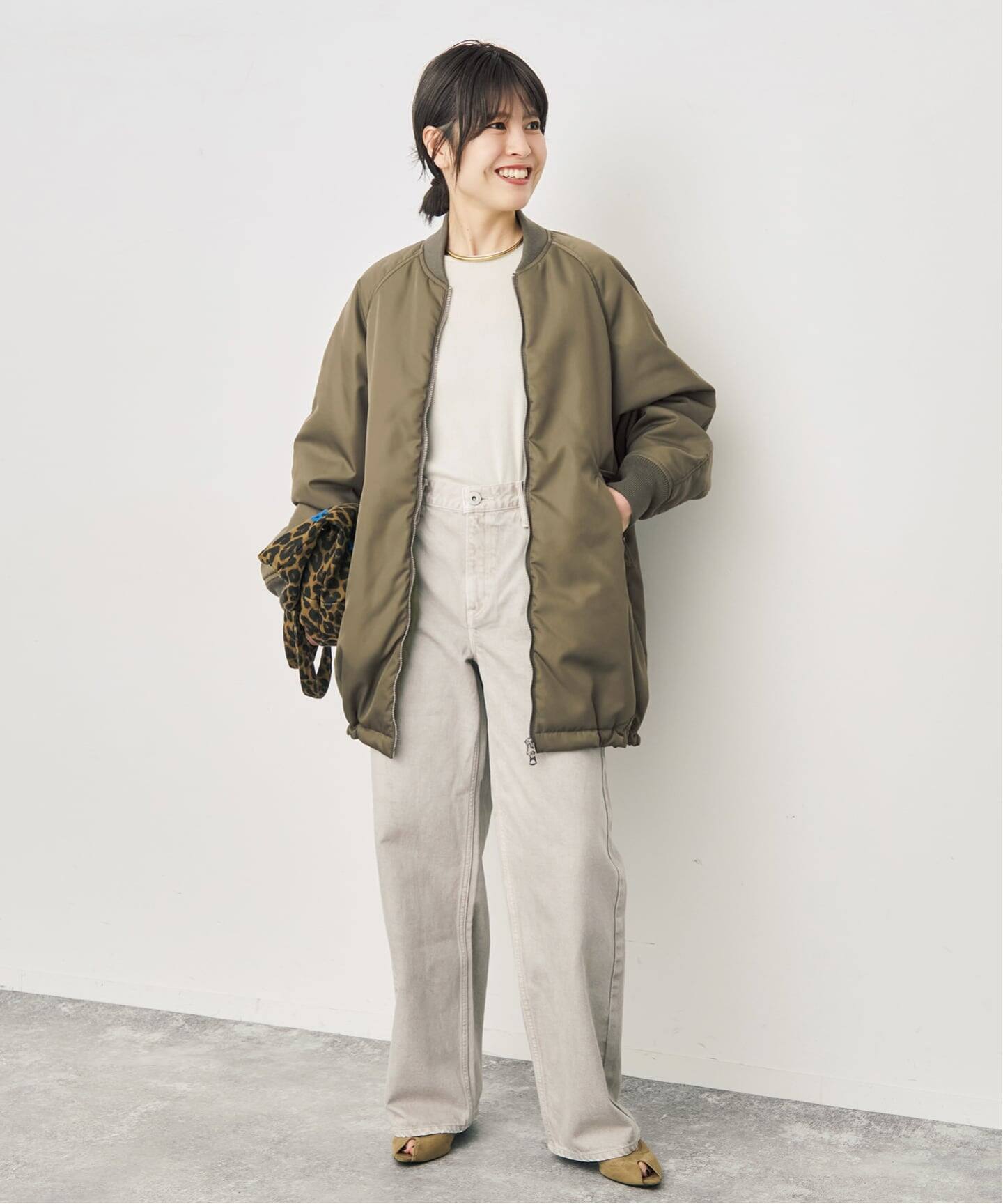 美品♪ティッカ ミリタリージャケット TMC200 カーキ jf1 予約》TICCA 