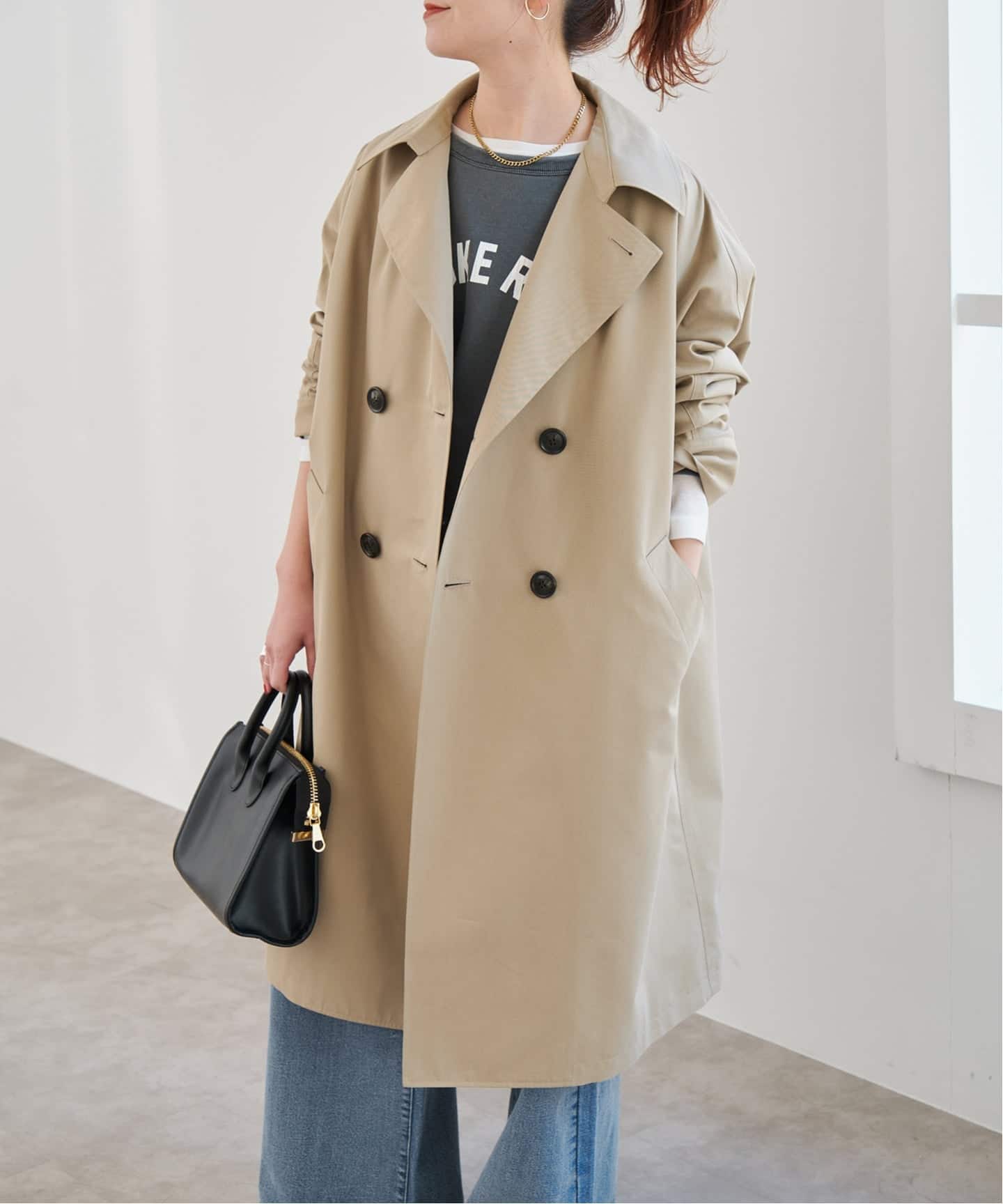 新色あり / 追加予約》TICCA / ティッカ テントトレンチコート