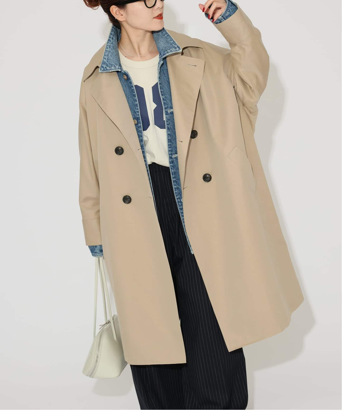 新色あり / 追加予約》TICCA / ティッカ テントトレンチコート