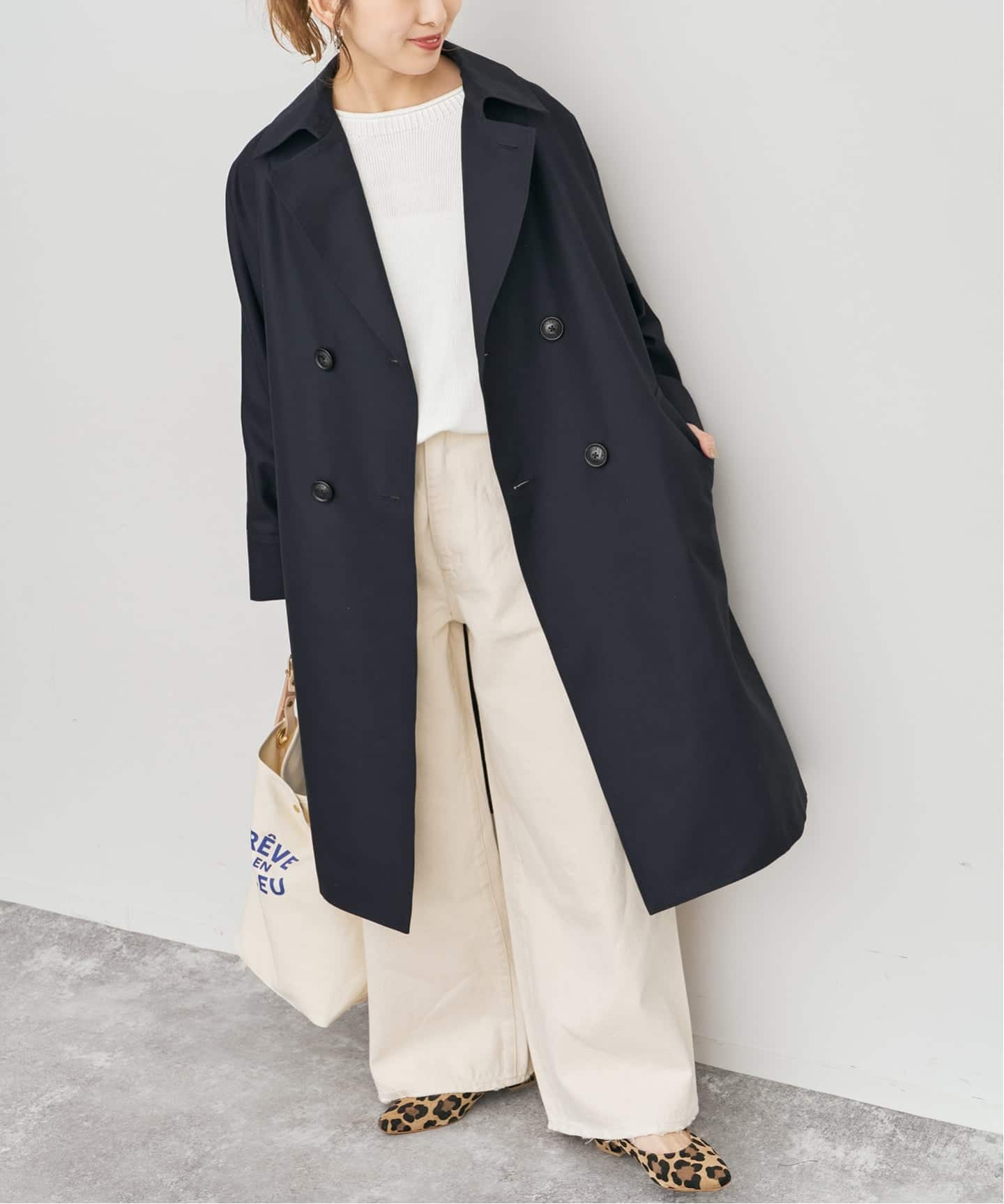 新色あり / 追加予約》TICCA / ティッカ テントトレンチコート