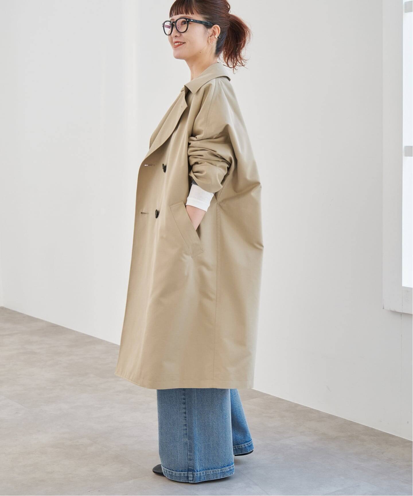 追加2》TICCA / ティッカ テントトレンチコート（トレンチコート