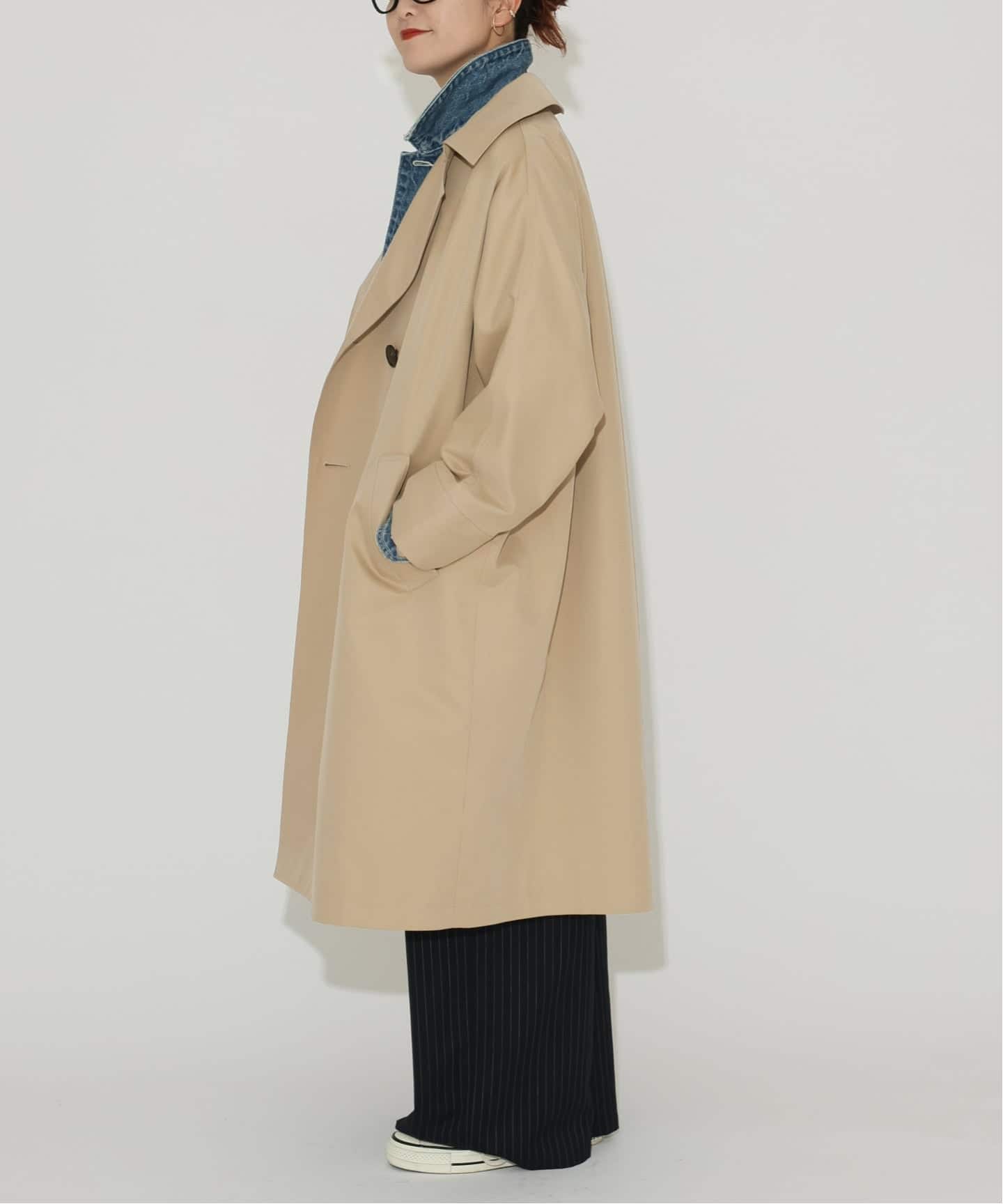 追加2予約》TICCA / ティッカ テントトレンチコート（トレンチコート