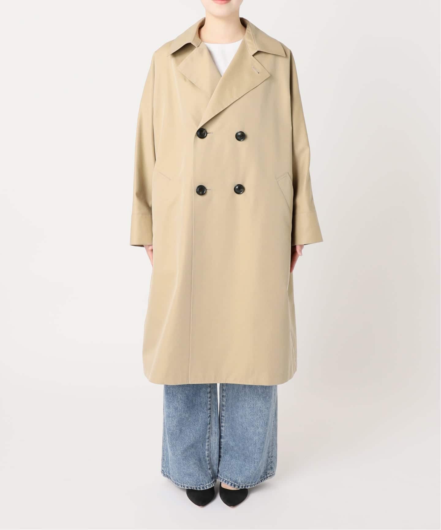 追加2》TICCA / ティッカ テントトレンチコート（トレンチコート