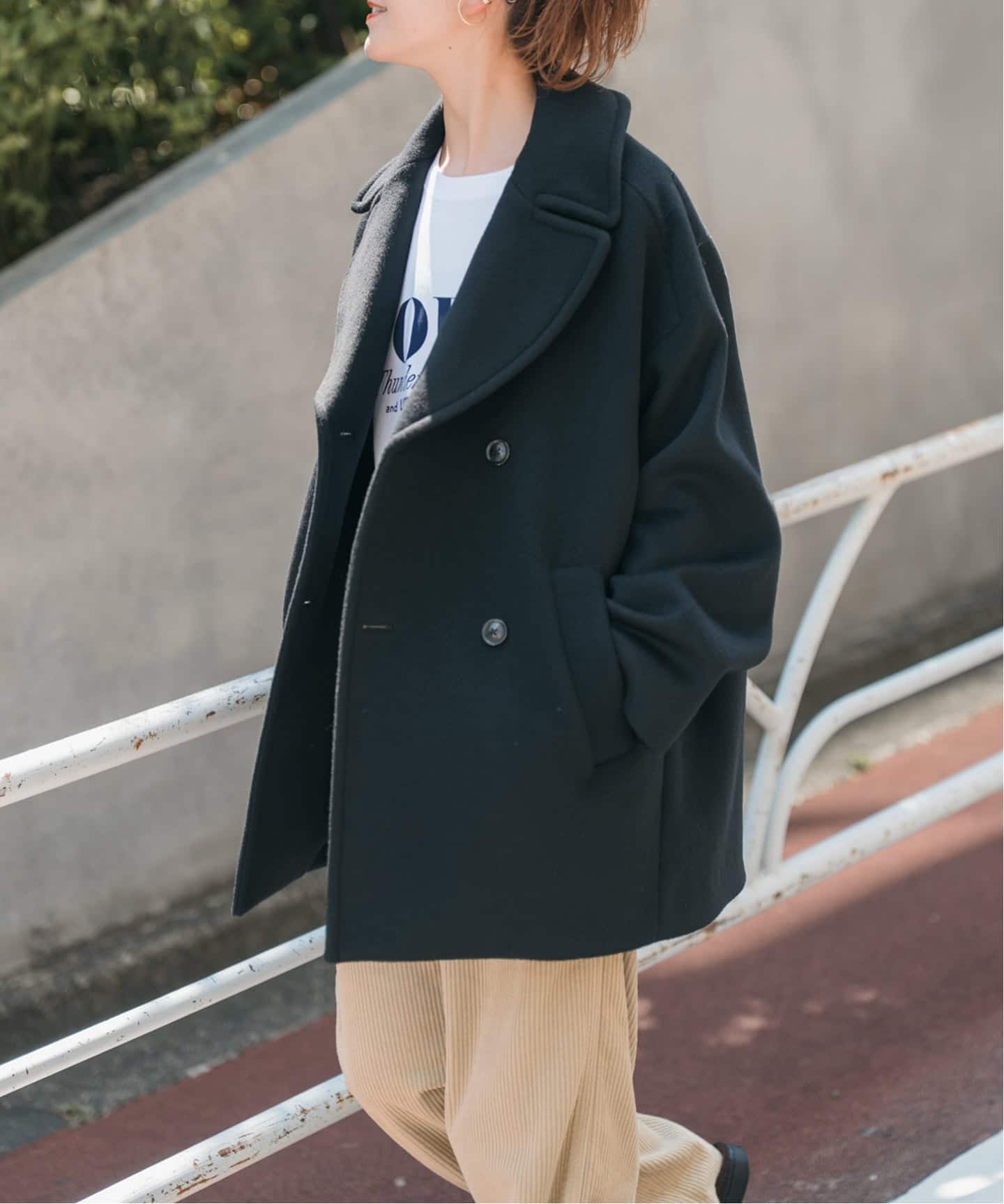 新色有り / 追加予約》TICCA / ティッカ ピーコート（ピーコート