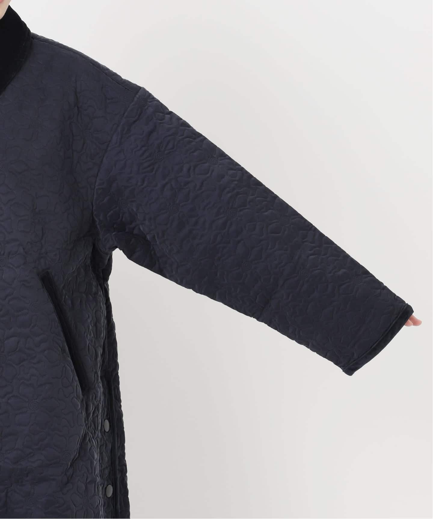 40周年 別注 / 予約》oblada / オブラダ FLOWER EMBROIDERY COAT（中綿