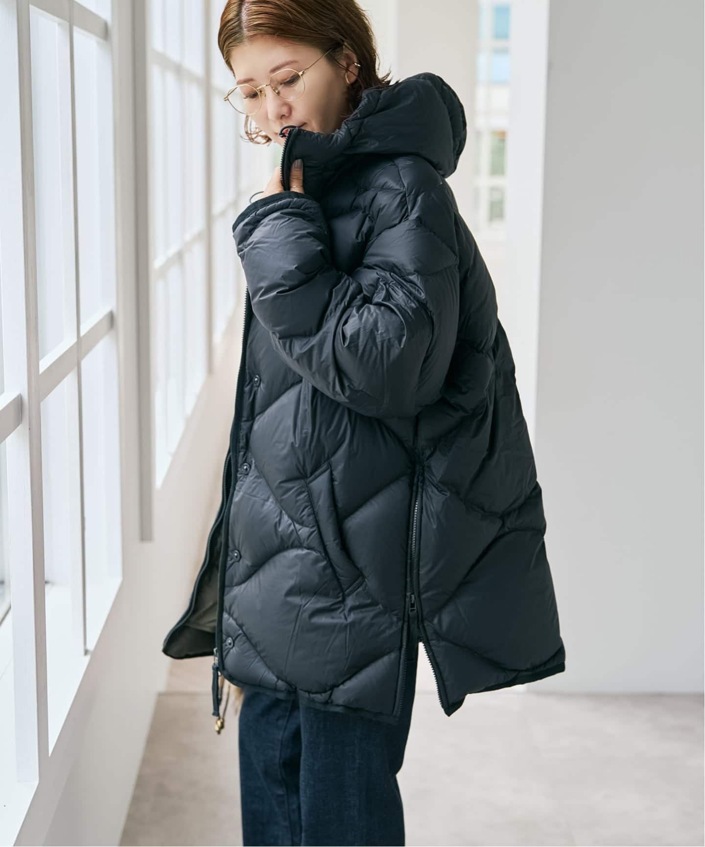 仙台店+WEB限定/予約》TAION/タイオン MILITARY HOODED VOLUME DOWN