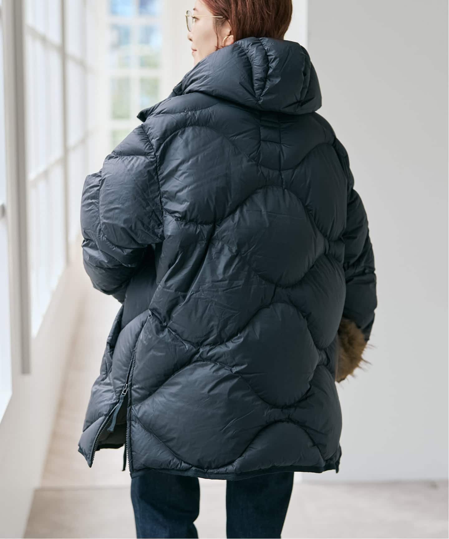 仙台店+WEB限定/予約》TAION/タイオン MILITARY HOODED VOLUME DOWN