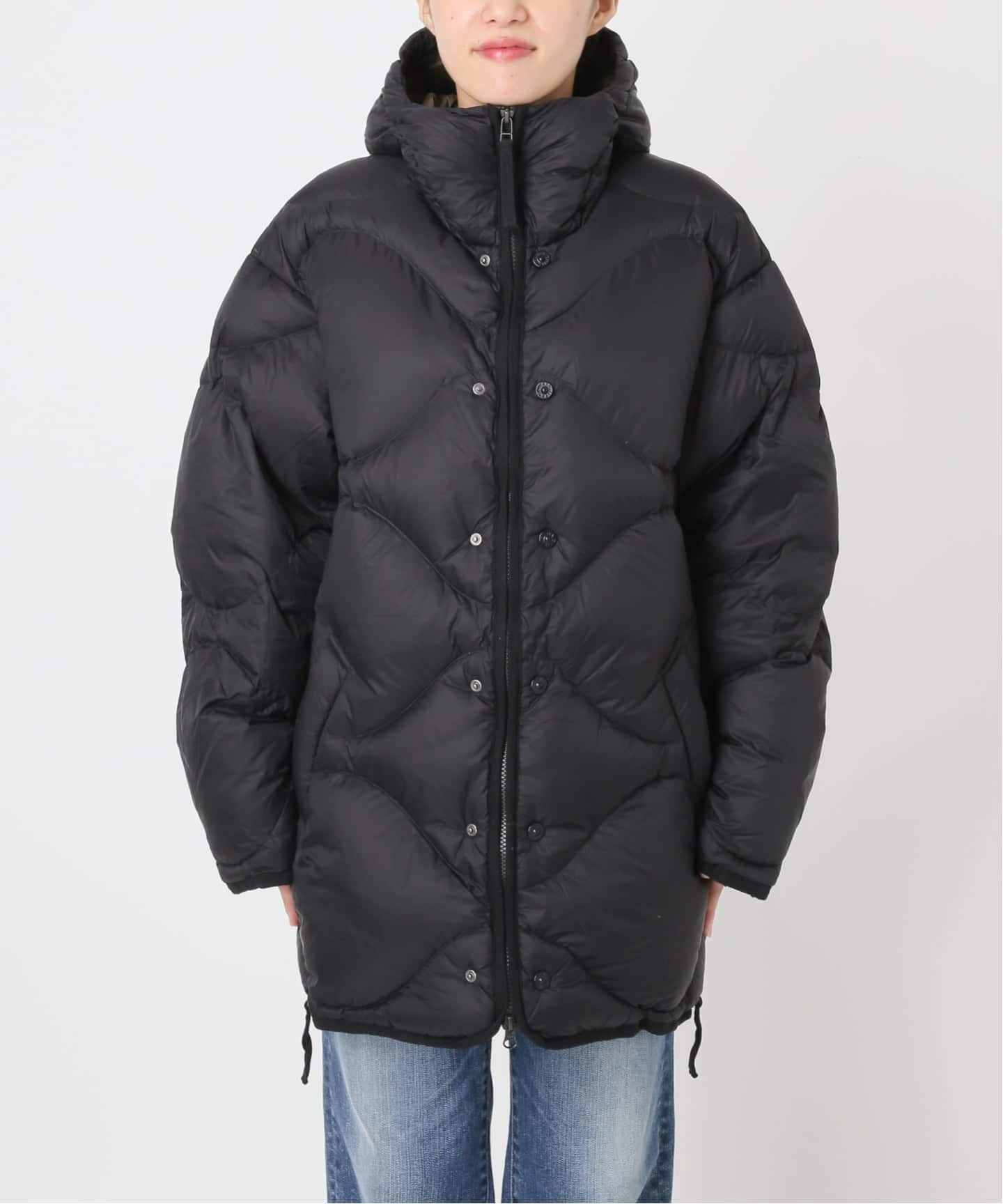 Spick&Span TAION ダウン 仙台店+WEB限定/予約》TAION/タイオン MILITARY HOODED VOLUME DOWN