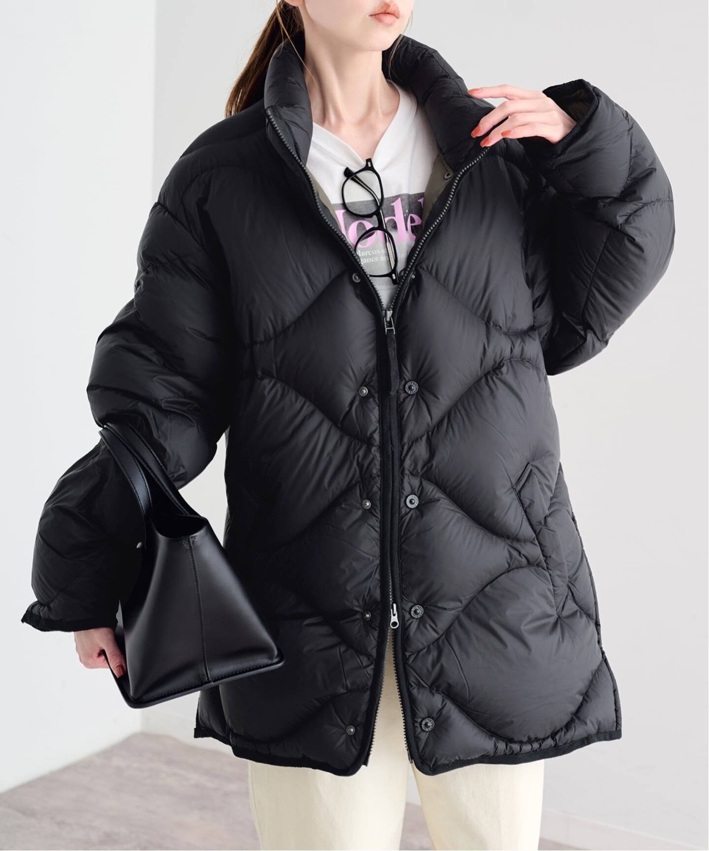 予約》TAION / タイオン MILITARY HIGH-NECK VOLUME DOWN JKT（ダウン 