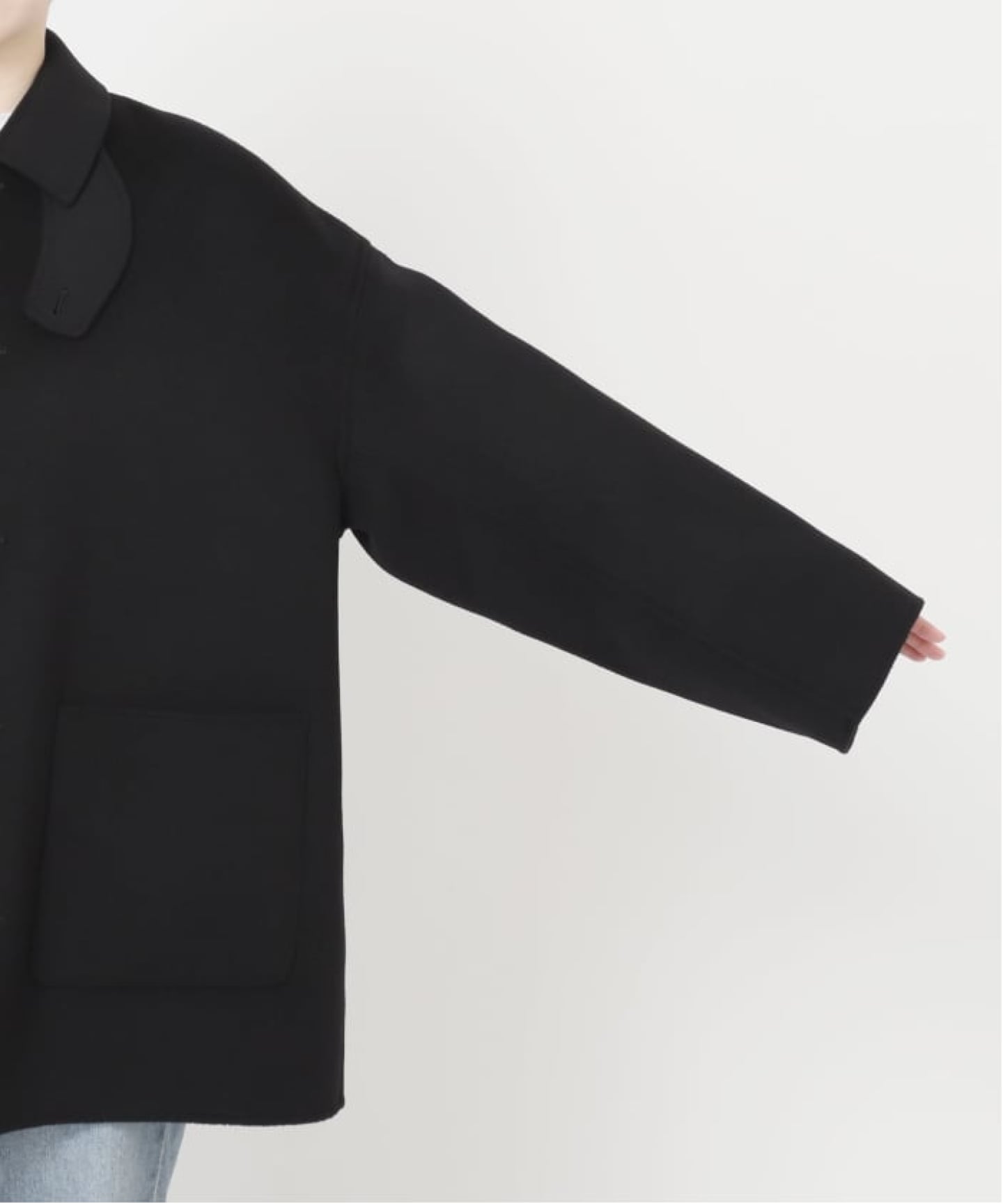 ≪追加≫ハミルトンバルカラーミドルコート（ステンカラーコート