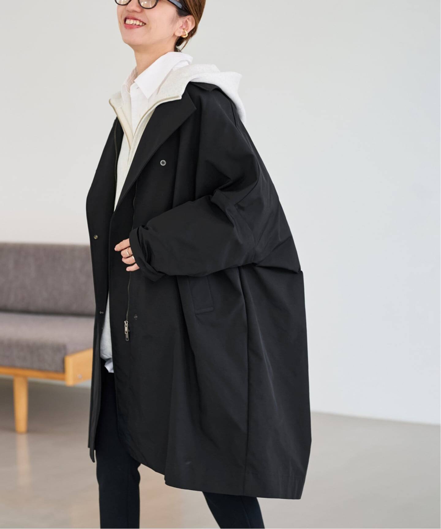 ≪追加予約≫撥水ポンチョトレンチコート（その他ブルゾン／アウター