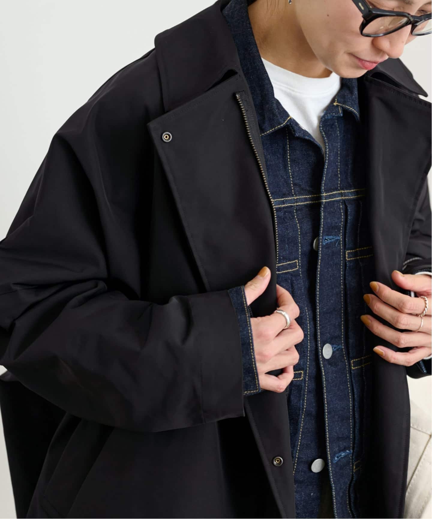 ≪追加予約≫撥水ポンチョトレンチコート（その他ブルゾン／アウター