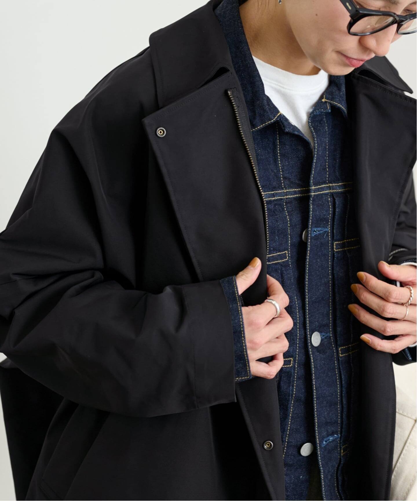 ≪追加予約≫撥水ポンチョトレンチコート 3（その他ブルゾン／アウター