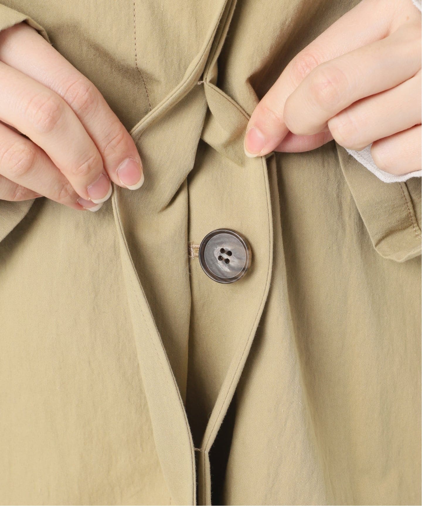 コットンナイロンステンコート（ステンカラーコート）｜FRAMeWORK