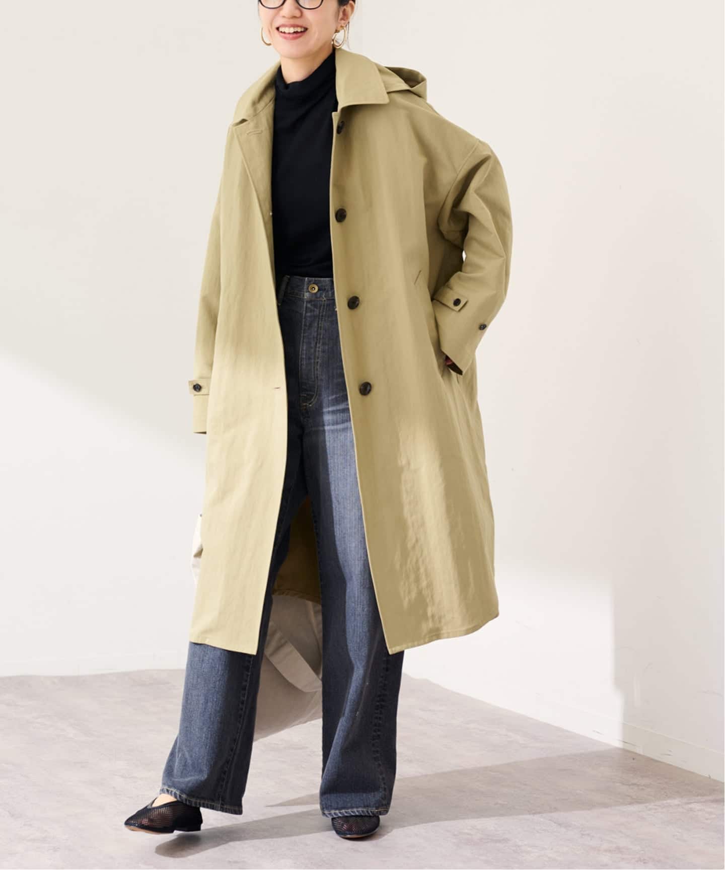 ポンチョコート（その他ブルゾン／アウター）｜FRAMeWORK（フレーム