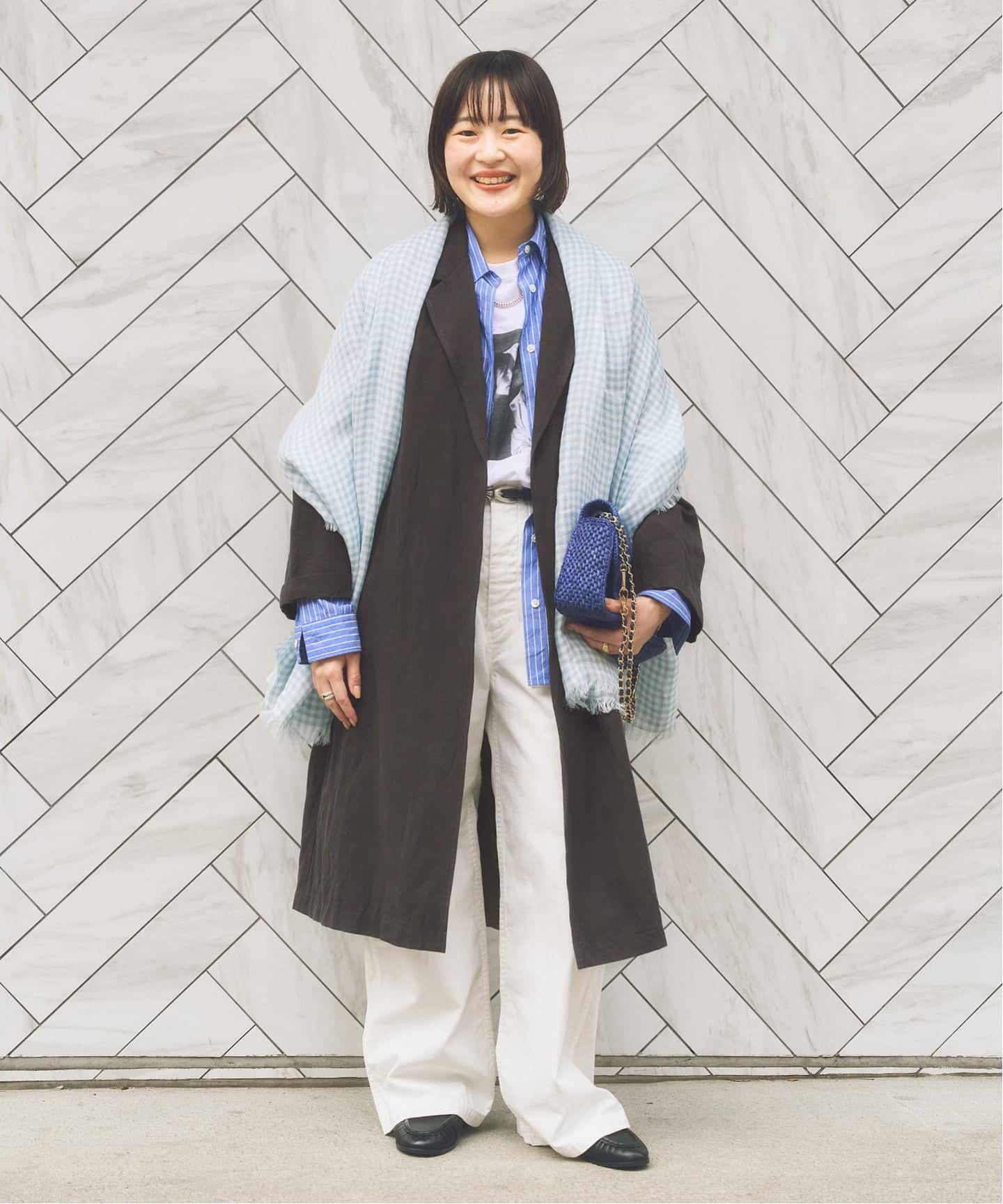 ≪一部カラーWEB限定 / 追加≫綿麻ポプリンコート（チェスターコート