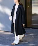 ≪一部カラーWEB限定 / 追加≫綿麻ポプリンコート