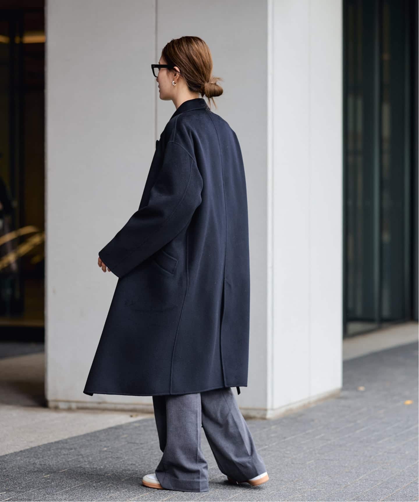 ≪追加予約≫SUPER160'sダブルブレストコート（チェスターコート