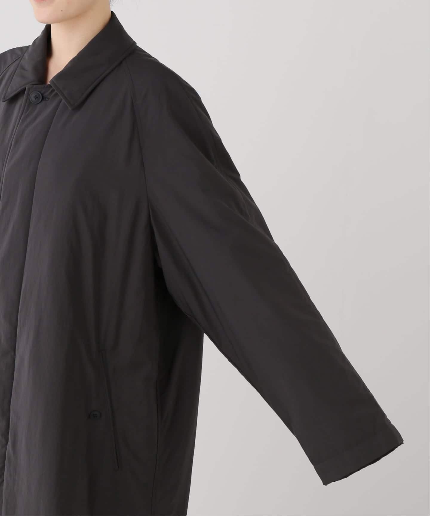 ATON/エイトン FIBRIL NYLON SATIN BALMACAAN COAT（その他ブルゾン
