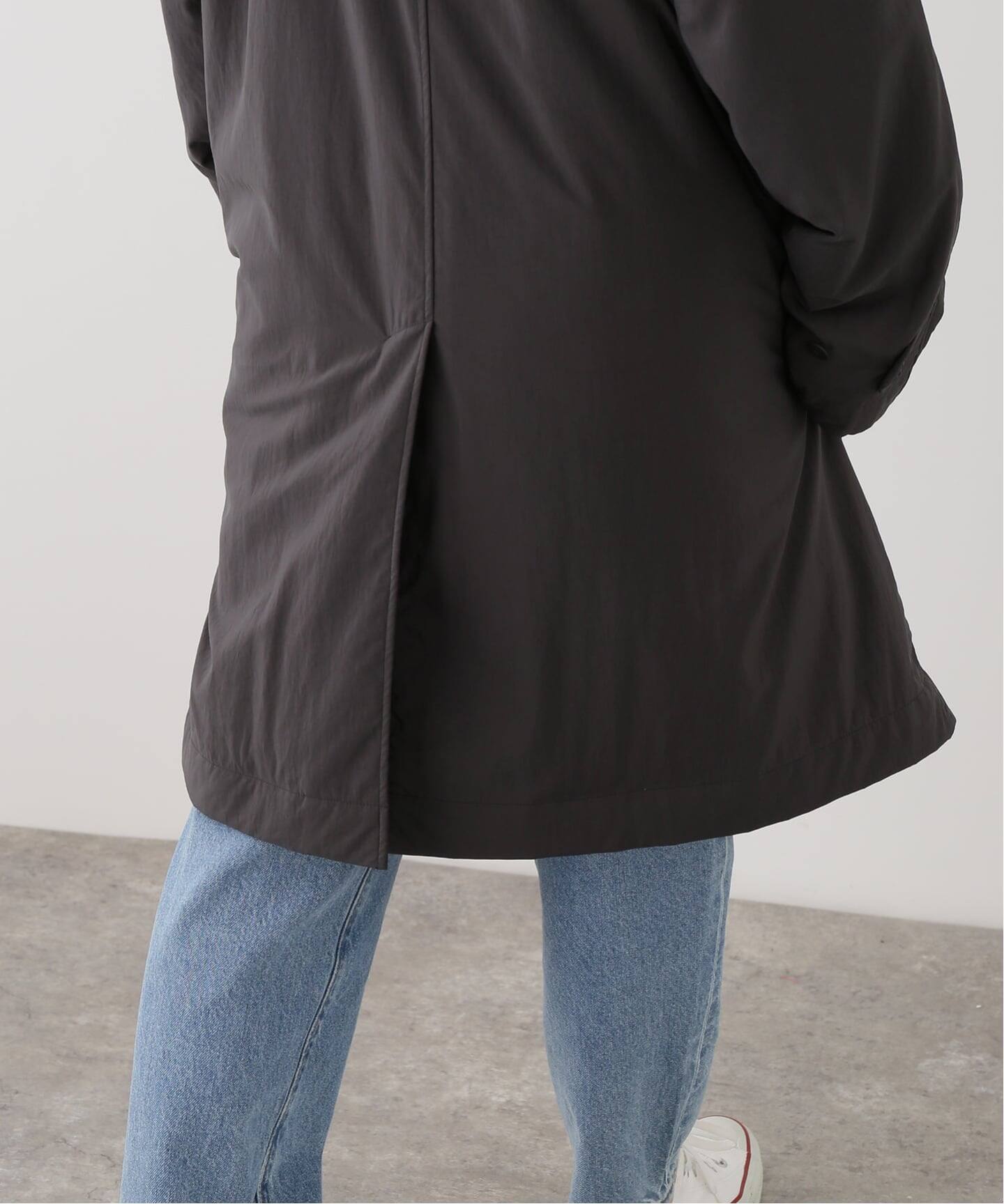 ATON/エイトン FIBRIL NYLON SATIN BALMACAAN COAT（その他ブルゾン