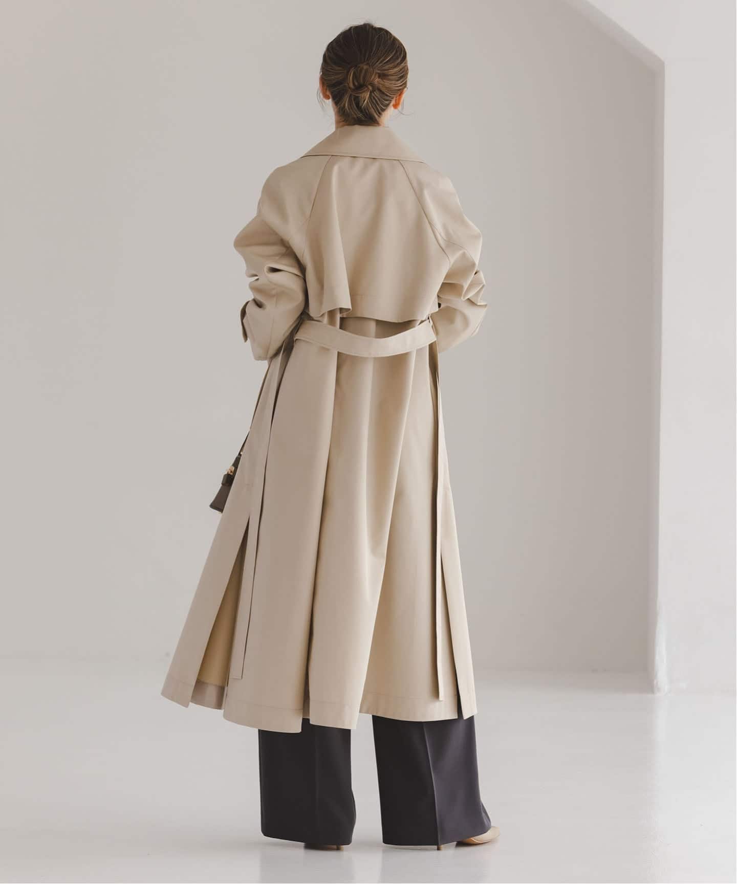 予約》グロウツイルバックニュアンストレンチコート（トレンチコート