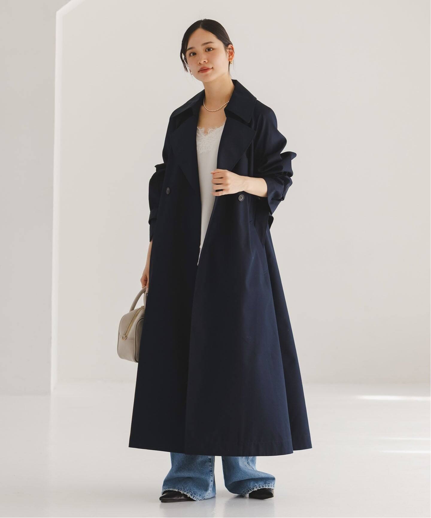 グロウツイルバックニュアンストレンチコート（トレンチコート