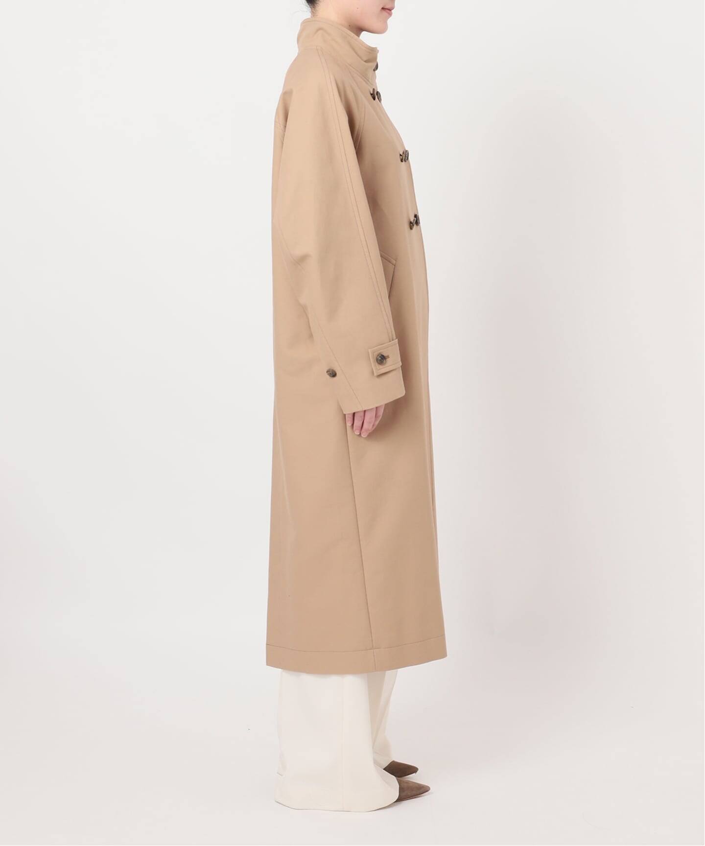 26SS先行予約》コットンダブルクロスハイネックロングコート（その他