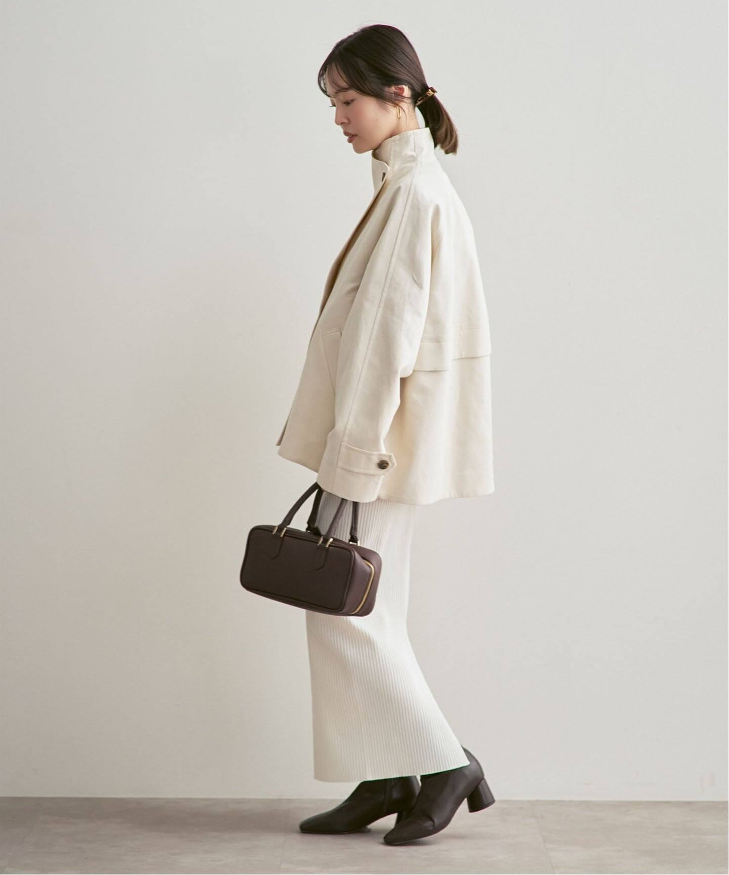 追加予約》コットンダブルクロススタンドショートコート（その他