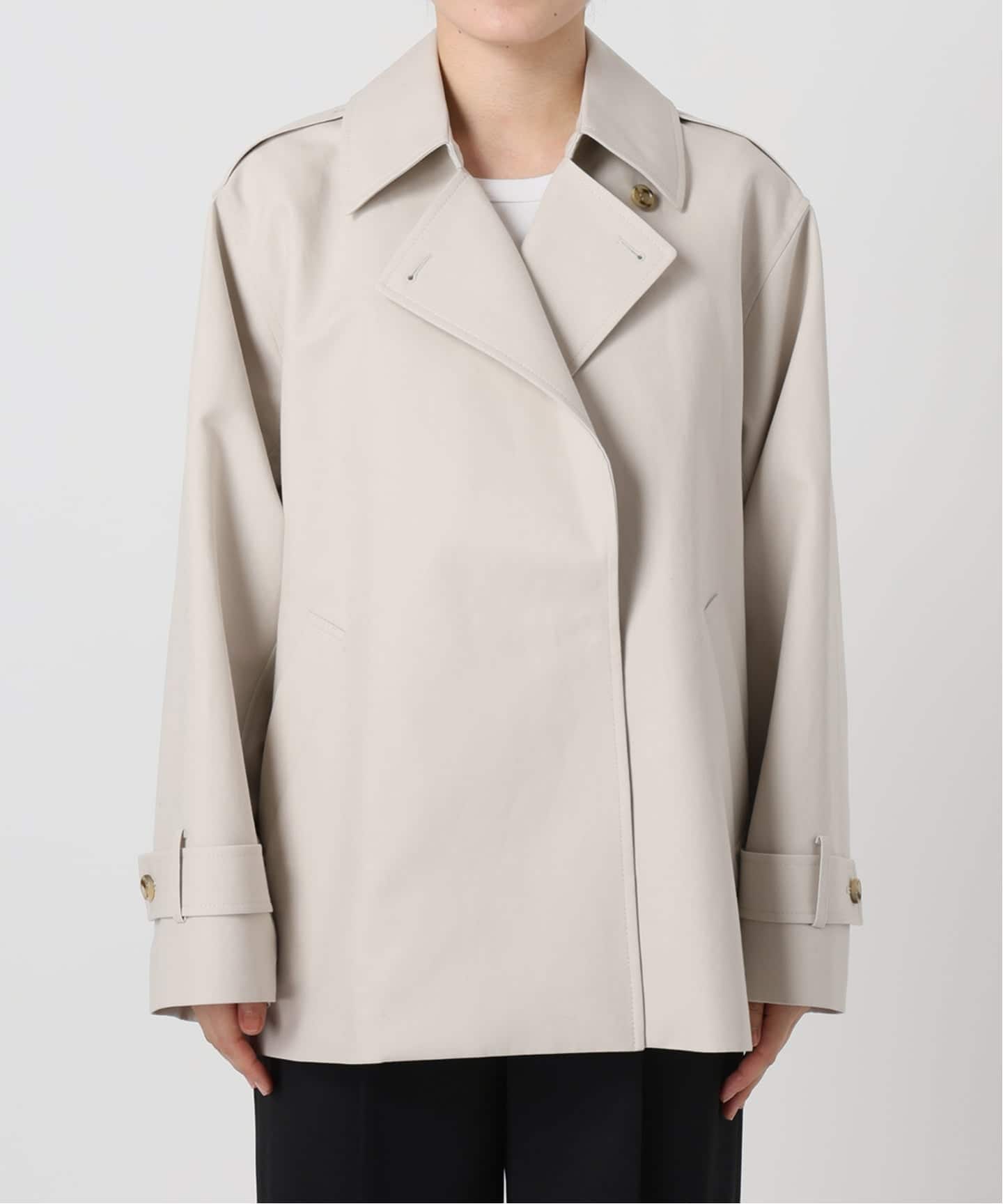 WEB限定追加予約》コットンダブルクロスハーフコート（その他ブルゾン