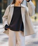 《WEB限定追加予約》コットンダブルクロスハーフコート