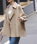 《WEB限定追加予約》コットンダブルクロスハーフコート