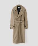 LVIR/ルヴィエール  WOOL DETACHABLE SLEEVE TRENCH COAT