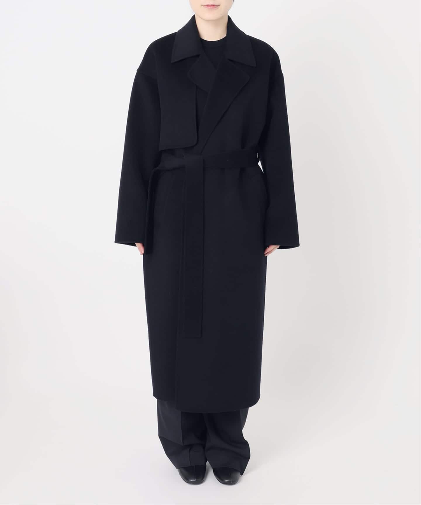 予約》Belted Long Coat / ベルテッドロングコート（その他ブルゾン