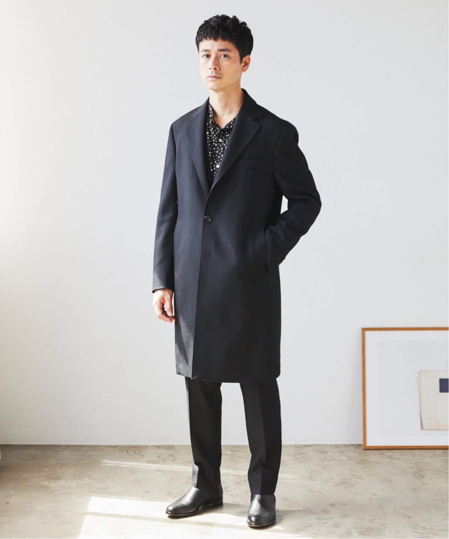 ≪予約≫ ウール ギャバジン チェスター コート（チェスターコート