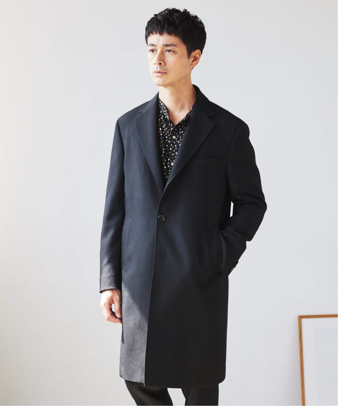 ≪予約≫ ウール ギャバジン チェスター コート（チェスターコート