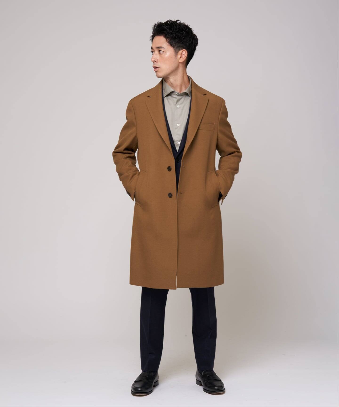 ≪予約≫ ウール ギャバジン チェスター コート（チェスターコート